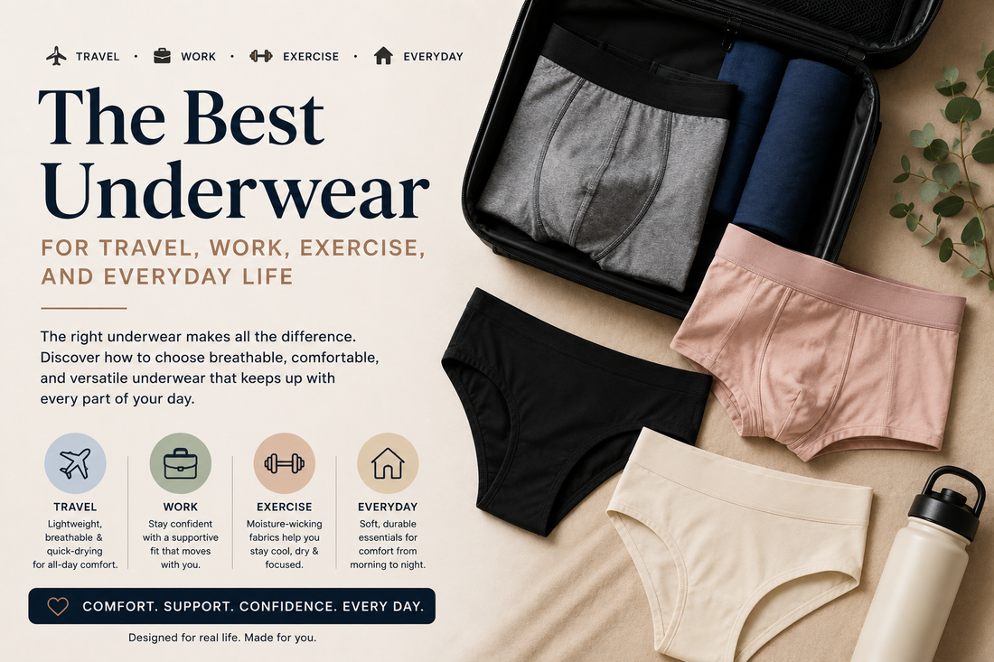 The Best Underwear for Travel, Work, Exercise, and Everyday Life