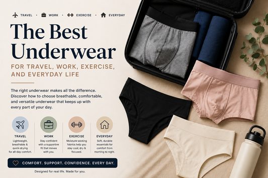 The Best Underwear for Travel, Work, Exercise, and Everyday Life