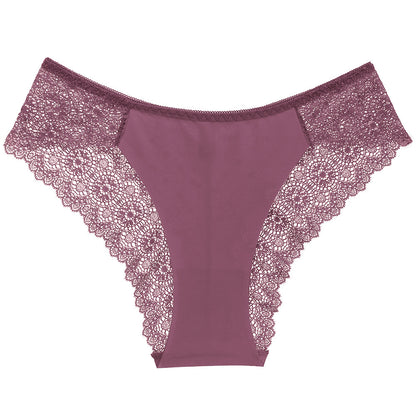 [6 Pack] Women's Lace Bikini Briefs Underwear - Soft, Breathable & Feminine | Todetana