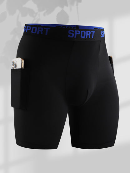 NEW [5 Pack] Men's Dual Pocket Boxer Briefs - Built for Active Life | Todetana