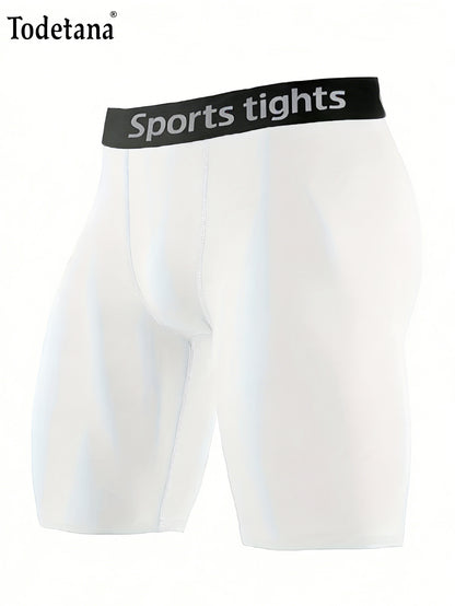 [2 Pack] Men's Compression Boxer Briefs - Athletic Performance Underwear | Todetana