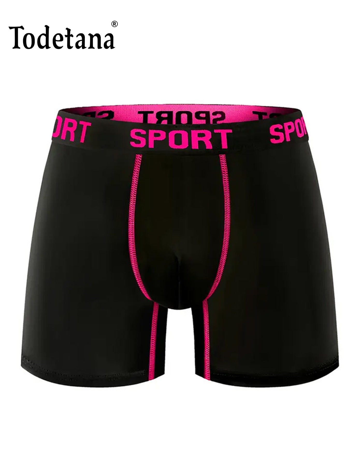 [5 Pack] Men's Sports Boxer Briefs - Moisture Wicking Athletic Underwear | Todetana