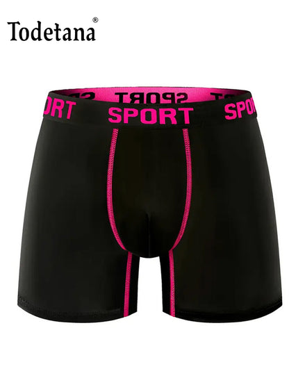 [5 Pack] Men's Sports Boxer Briefs - Moisture Wicking Athletic Underwear | Todetana