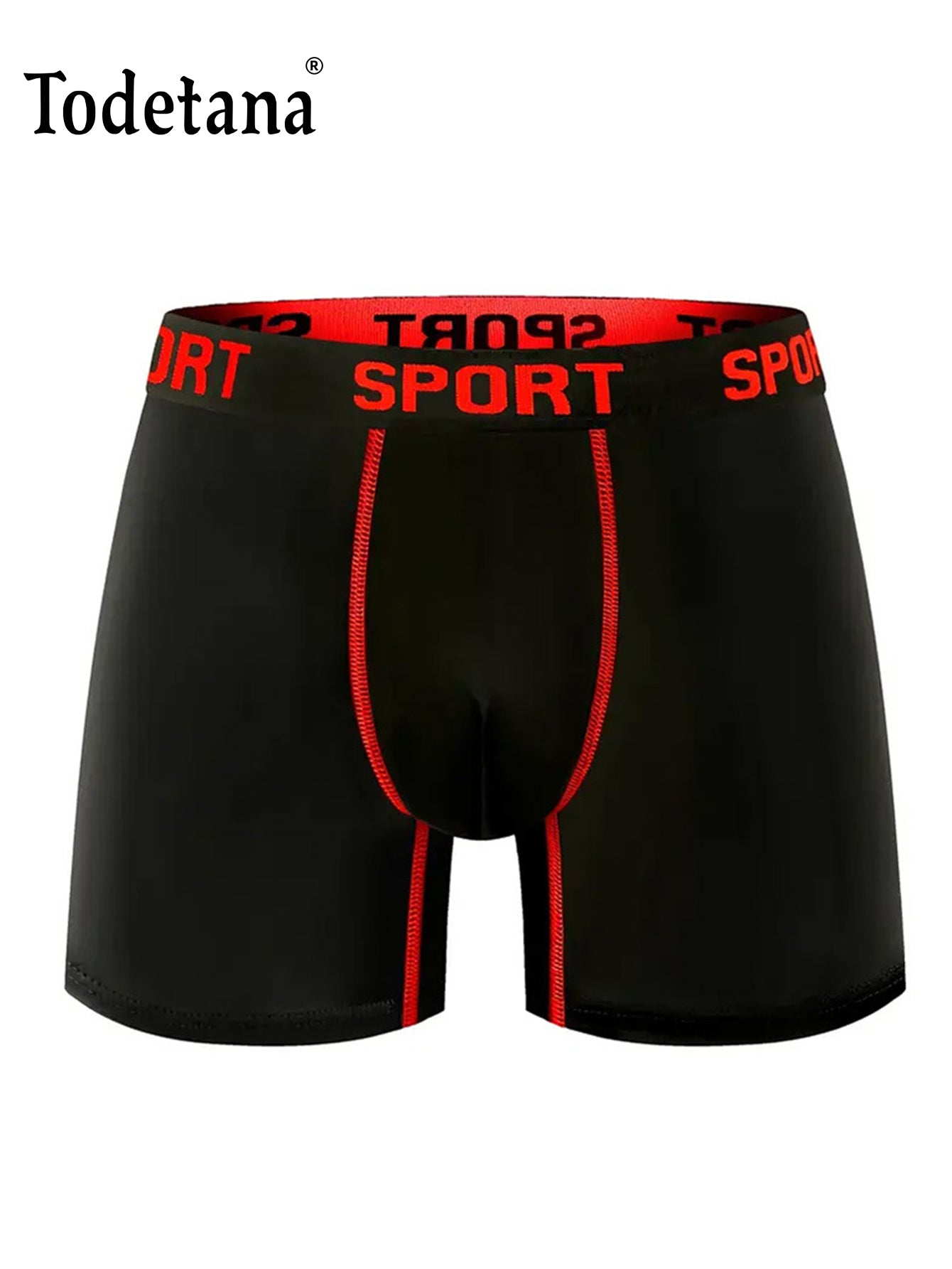[5 Pack] Men's Sports Boxer Briefs - Moisture Wicking Athletic Underwear | Todetana
