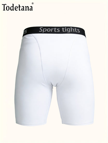 [2 Pack] Men's Compression Boxer Briefs - Athletic Performance Underwear | Todetana