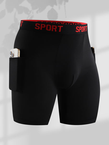 NEW [5 Pack] Men's Dual Pocket Boxer Briefs - Built for Active Life | Todetana