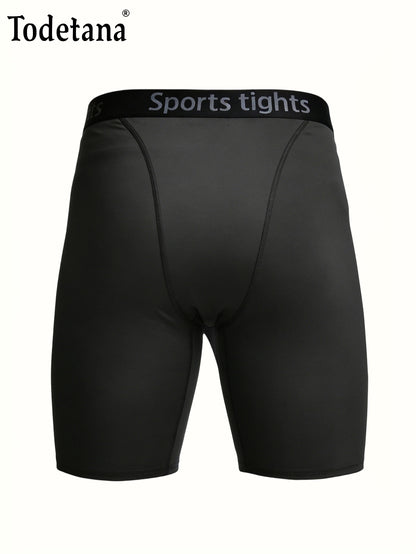 [2 Pack] Men's Compression Boxer Briefs - Athletic Performance Underwear | Todetana