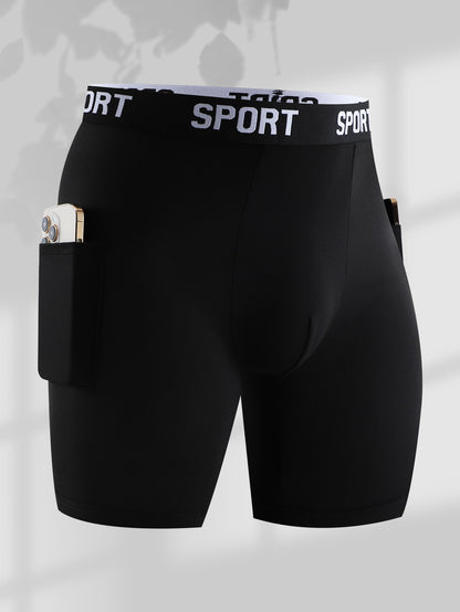 NEW [5 Pack] Men's Dual Pocket Boxer Briefs - Built for Active Life | Todetana