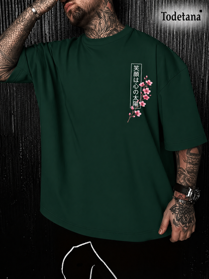 Men's Japanese Koi Fish Katana Graphic T-Shirt - Bold Asian Art Tee | Todetana