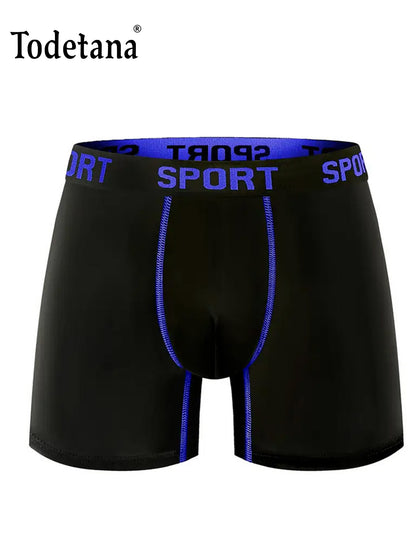 [5 Pack] Men's Sports Boxer Briefs - Moisture Wicking Athletic Underwear | Todetana