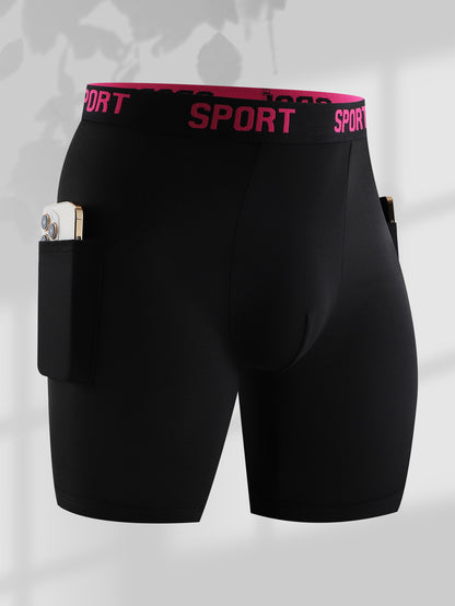 NEW [5 Pack] Men's Dual Pocket Boxer Briefs - Built for Active Life | Todetana
