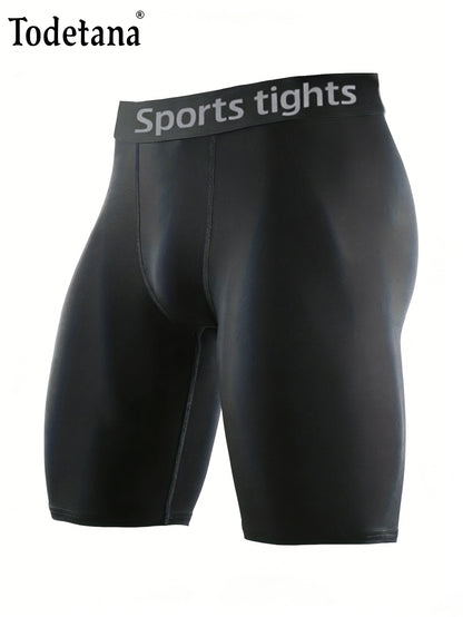 [2 Pack] Men's Compression Boxer Briefs - Athletic Performance Underwear | Todetana