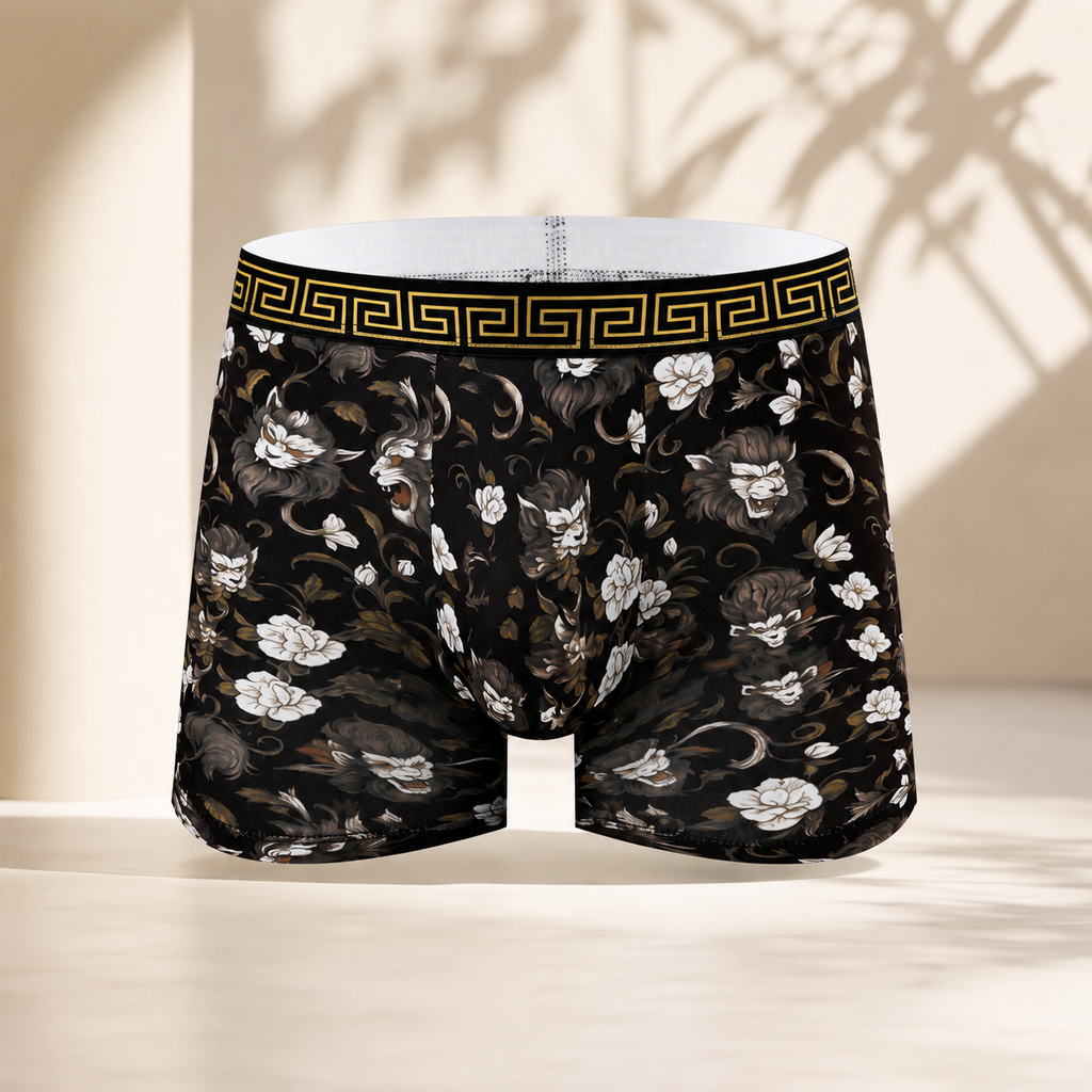 [MultiPack] Men's Monkey King Boxer Briefs - Legendary Comfort, Bold Art